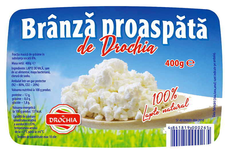 Cheese fresh De Drochia